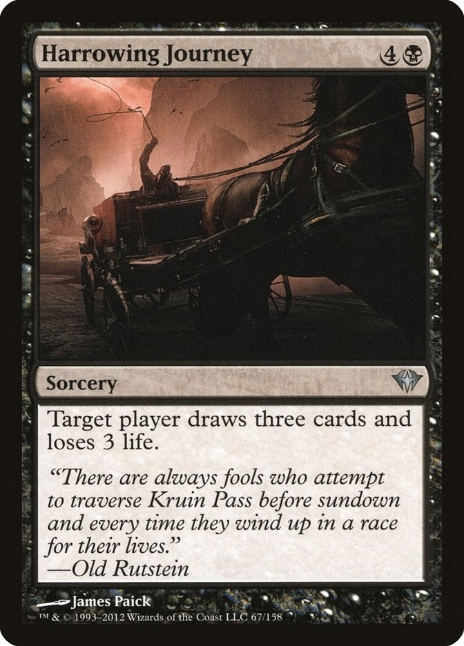 Image for Harrowing Journey (67) (DKA) - Magic: The Gathering