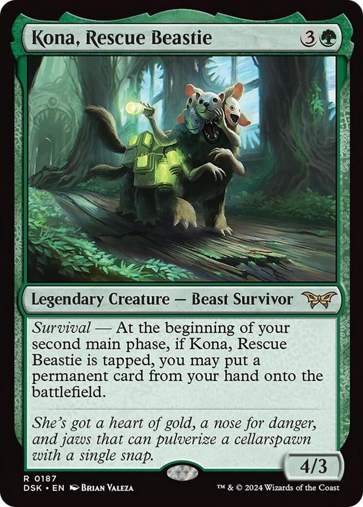 Image for Kona, Rescue Beastie (0187) (187) - Magic: The Gathering
