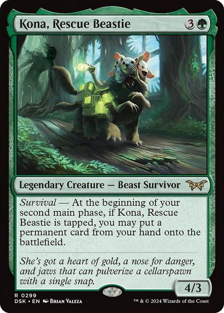 Image for Kona, Rescue Beastie (0299) (299) - Magic: The Gathering