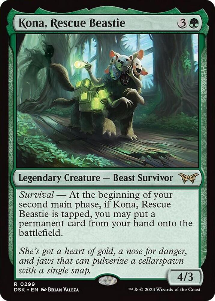 Image for Kona, Rescue Beastie (0299) (299) - Magic: The Gathering
