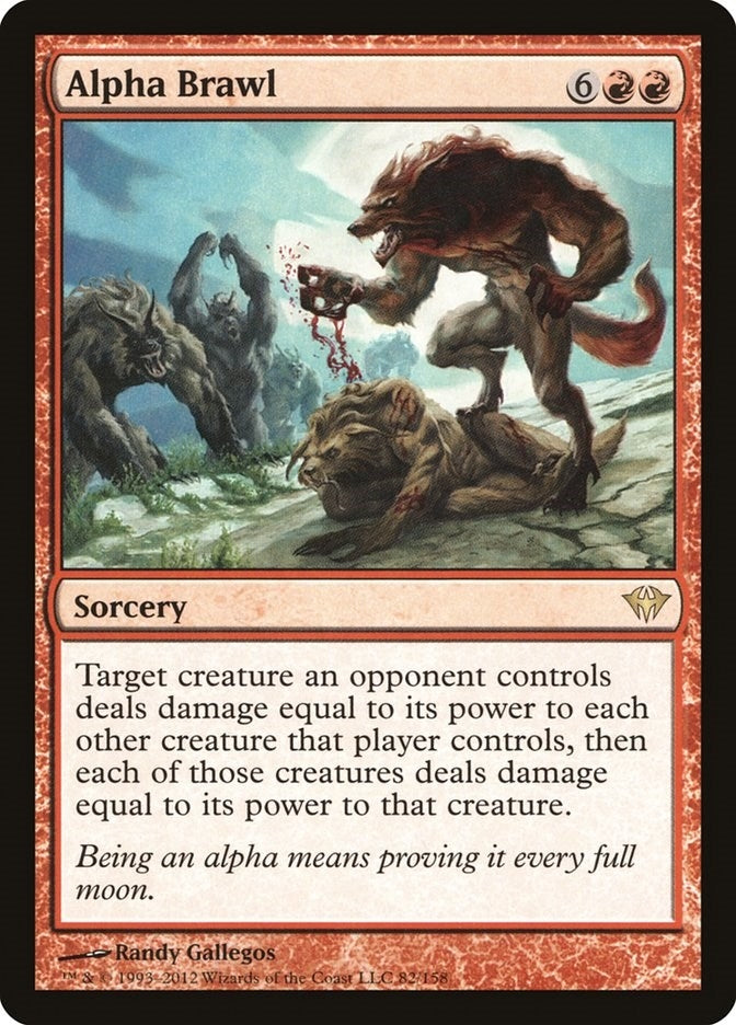 Image for Alpha Brawl (82) (DKA) - Magic: The Gathering