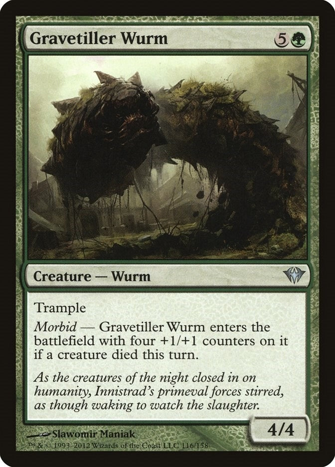 Image for Gravetiller Wurm (116) - Magic: The Gathering