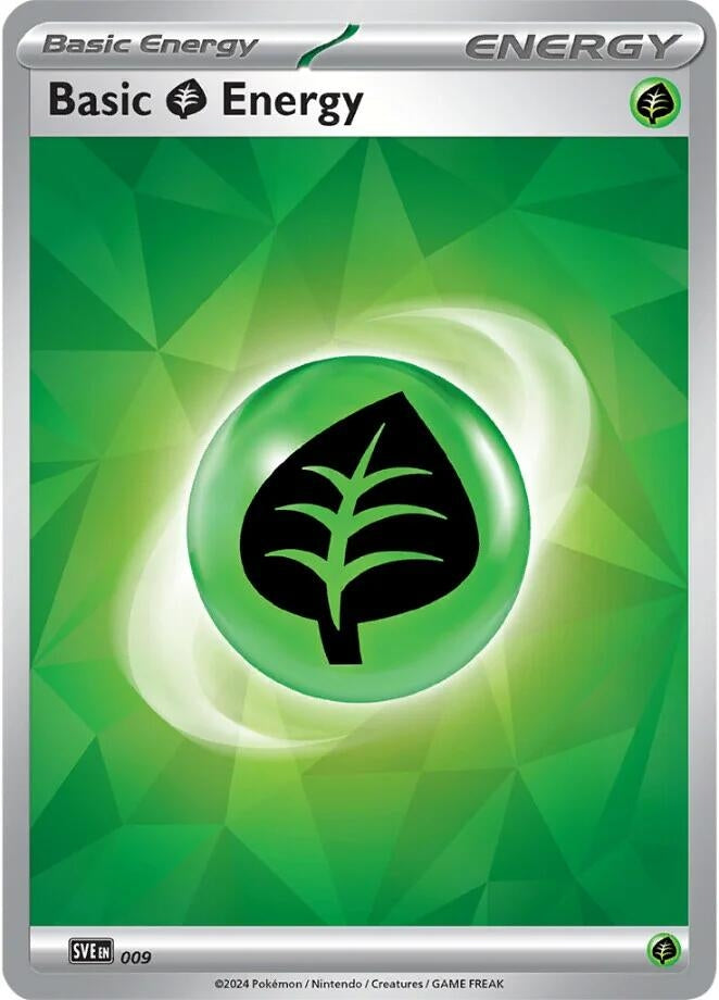 Image for Basic Grass Energy - 009 (009) (SVE) - Pokemon