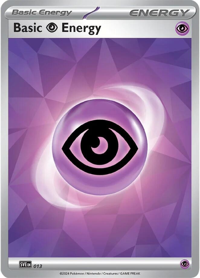 Image for Basic Psychic Energy - 013 (013) (SVE) - Pokemon