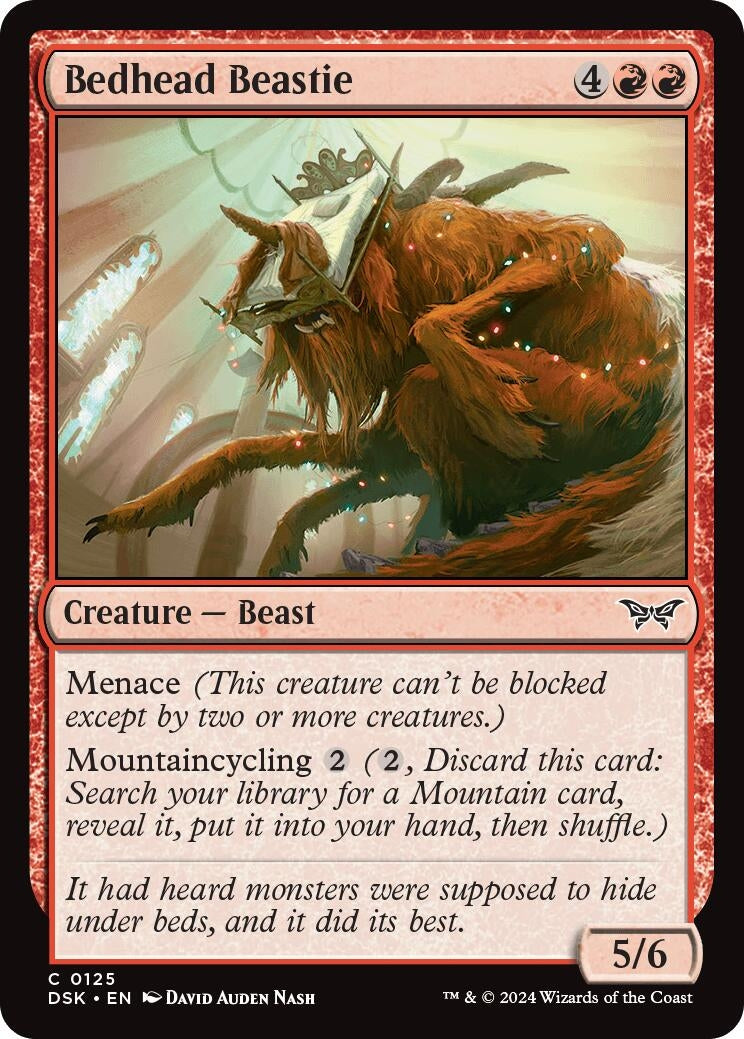 Image for Bedhead Beastie (125) - Magic: The Gathering