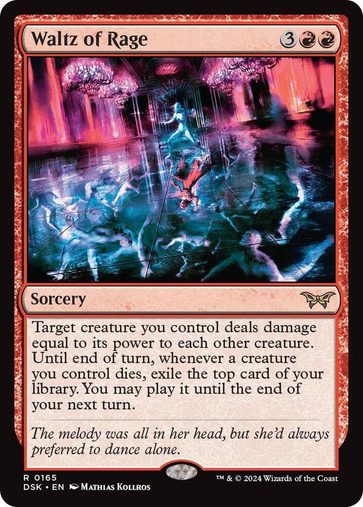 Image for Waltz of Rage (165) - Magic: The Gathering