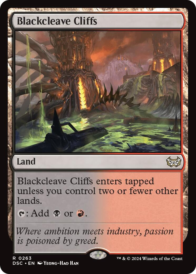 Image for Blackcleave Cliffs (263) - Magic: The Gathering