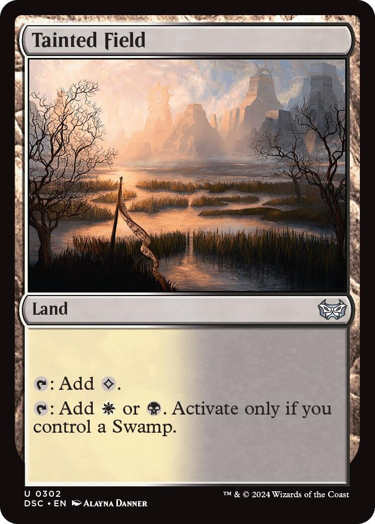 Image for Tainted Field (302) (DSC) - Magic: The Gathering