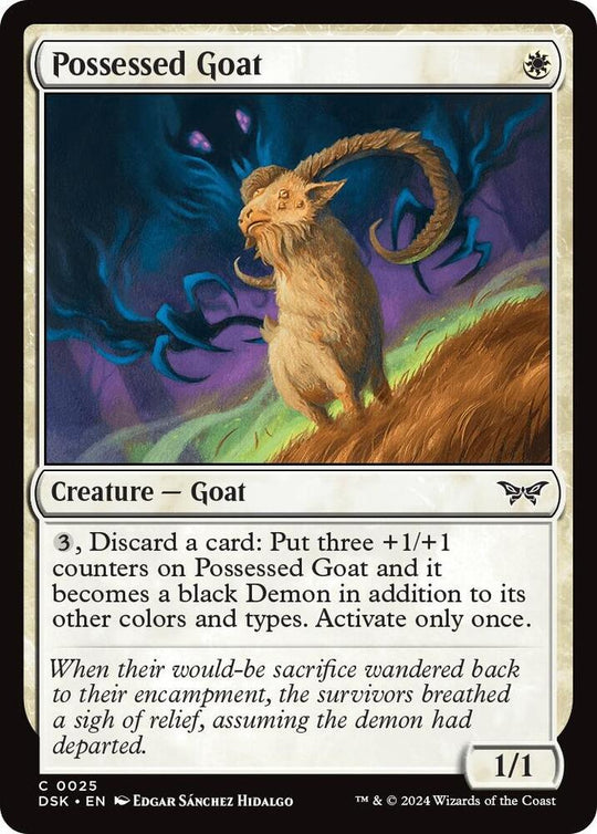 Image for Possessed Goat (25) - Magic: The Gathering