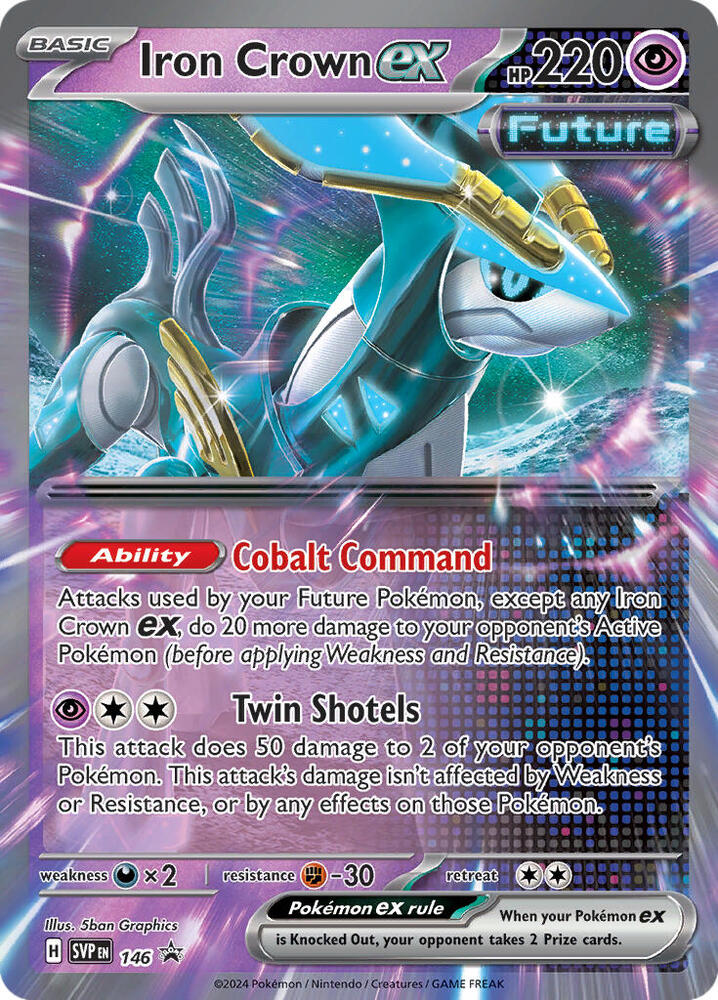 Image for Iron Crown ex - 146 (146) (SVP) - Pokemon