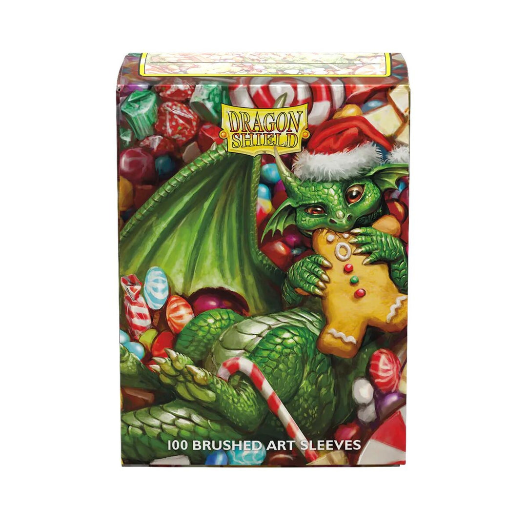 Image for Dragon Shield - Christmas 2024 - Standard Art Sleeves (100-Pack) - Card Sleeves