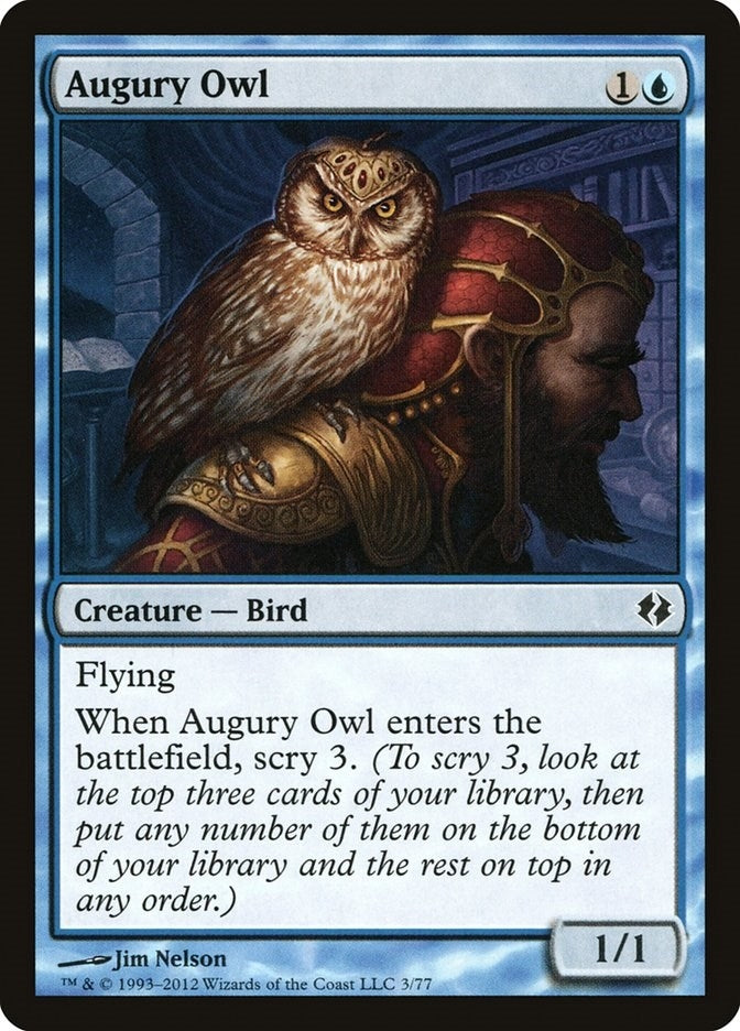 Image for Augury Owl (3) - Magic: The Gathering