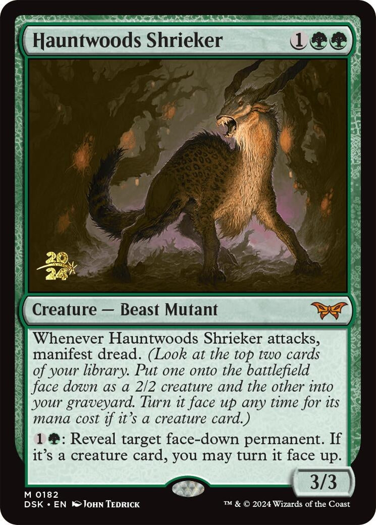 Image for Hauntwoods Shrieker (182) - Magic: The Gathering