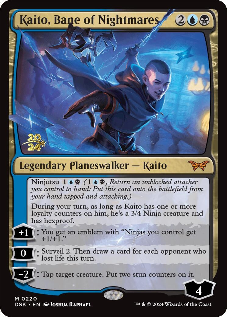 Image for Kaito, Bane of Nightmares (220) - Magic: The Gathering