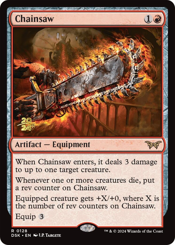 Image for Chainsaw (128) - Magic: The Gathering