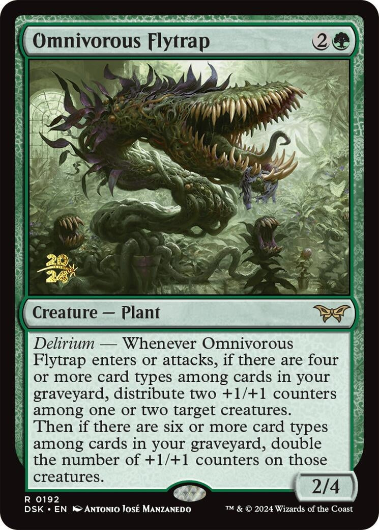 Image for Omnivorous Flytrap (192) - Magic: The Gathering