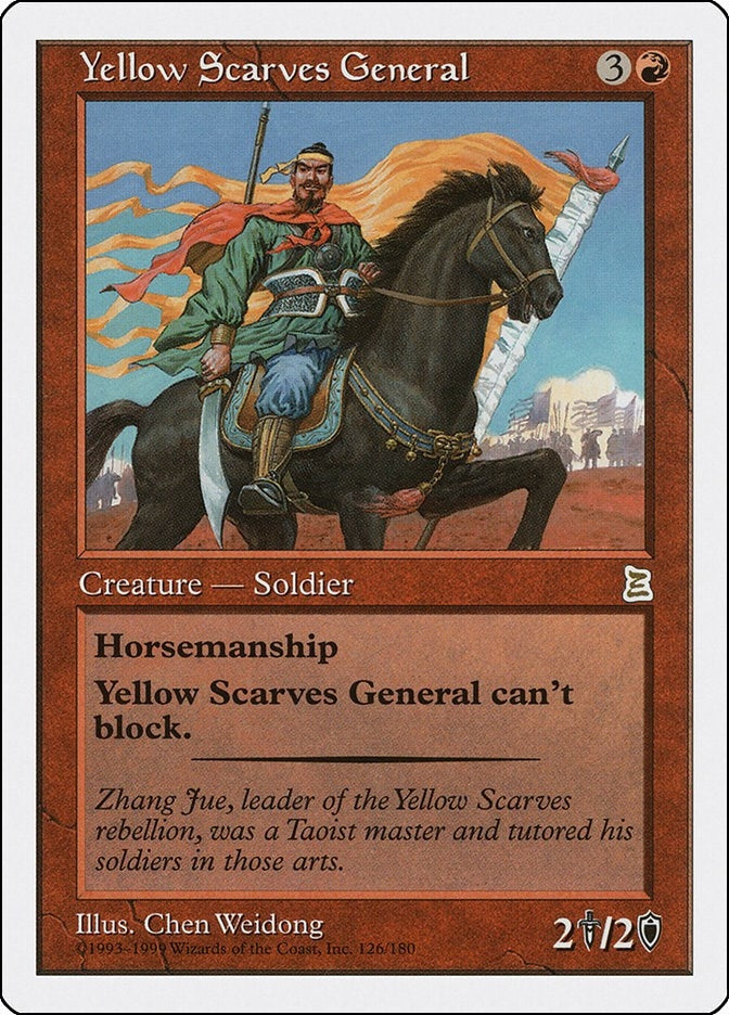 Image for Yellow Scarves General (126) - Magic: The Gathering