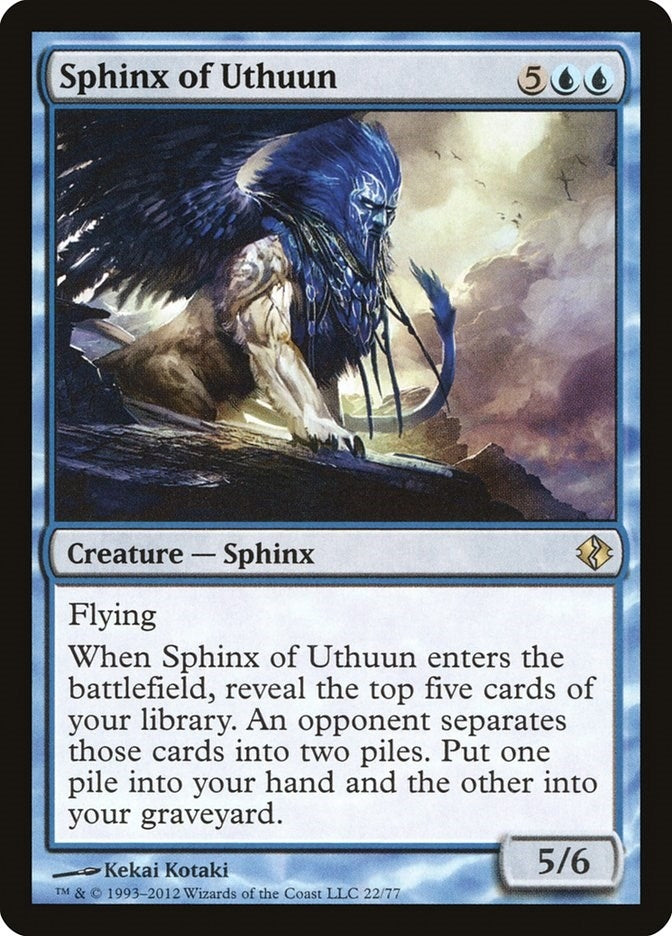Image for Sphinx of Uthuun (22) - Magic: The Gathering