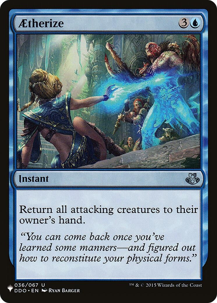 Image for Aetherize (036/067) (LIST) - Magic: The Gathering