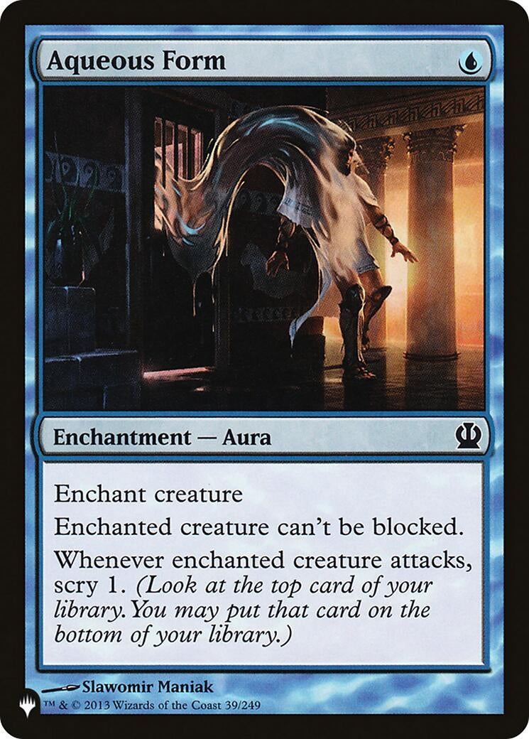 Image for Aqueous Form (39/249) (LIST) - Magic: The Gathering