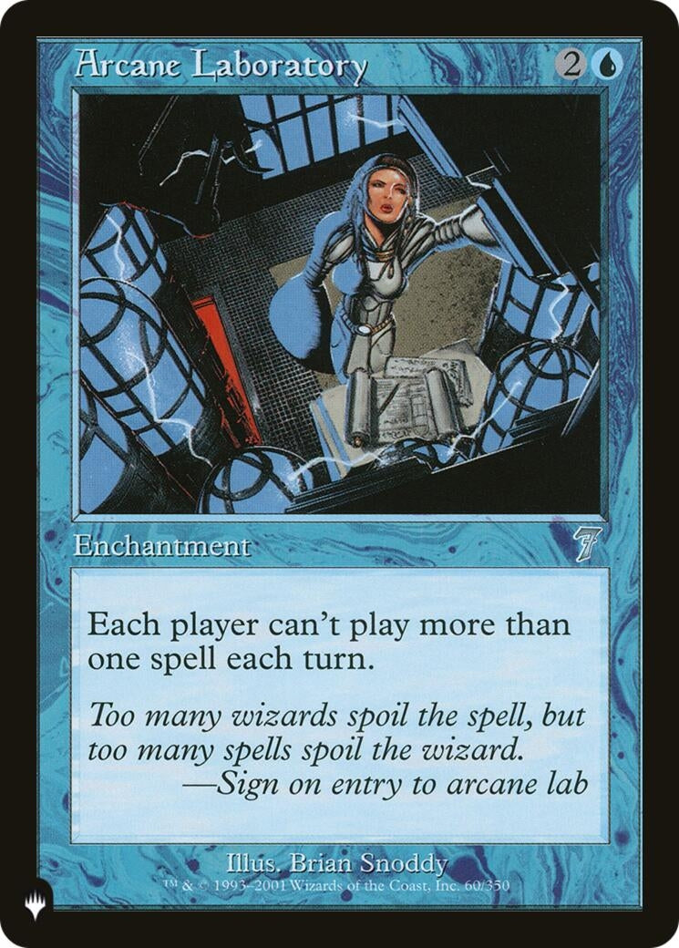 Image for Arcane Laboratory (60/350) (LIST) - Magic: The Gathering