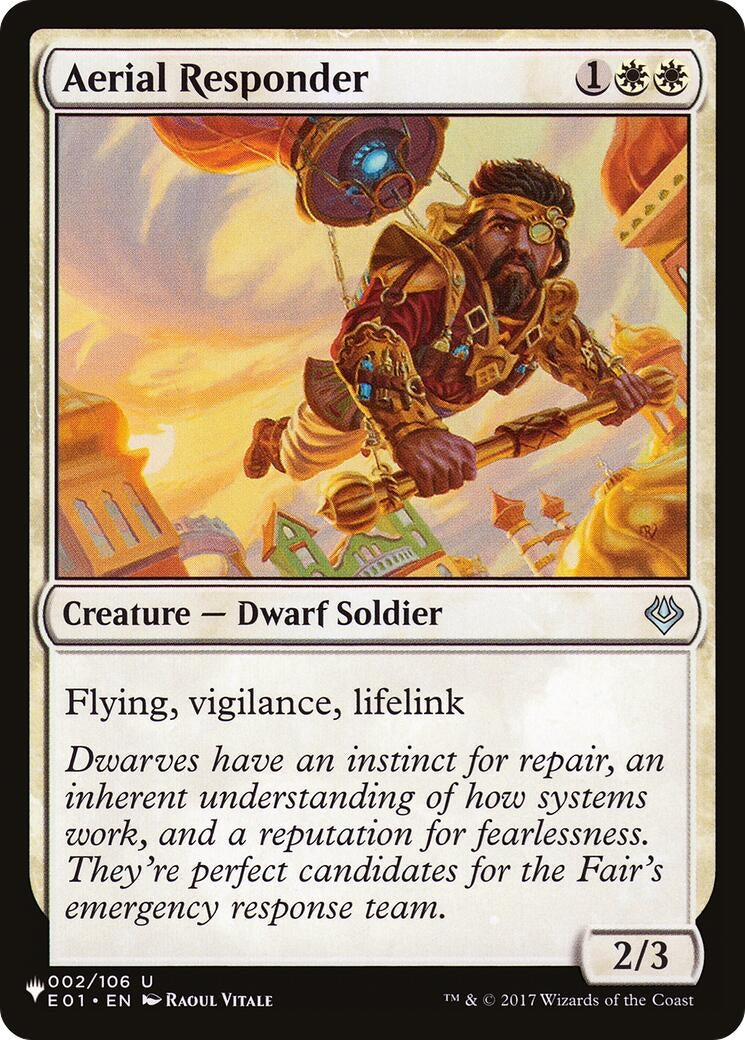 Image for Aerial Responder (002/106) (LIST) - Magic: The Gathering