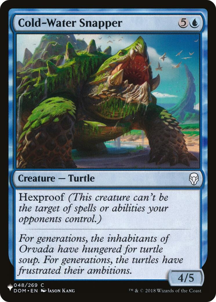 Image for Cold-Water Snapper (048/269) (LIST) - Magic: The Gathering