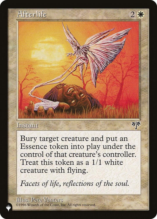 Image for Afterlife (LIST) - Magic: The Gathering