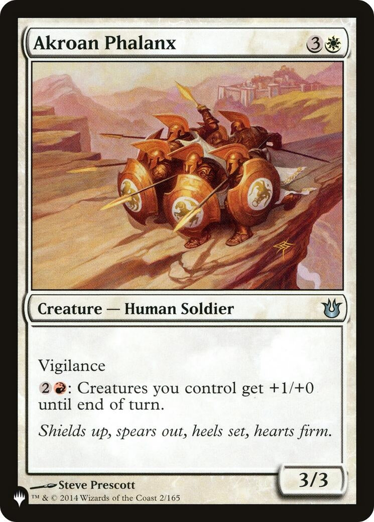 Image for Akroan Phalanx (2/165) (LIST) - Magic: The Gathering