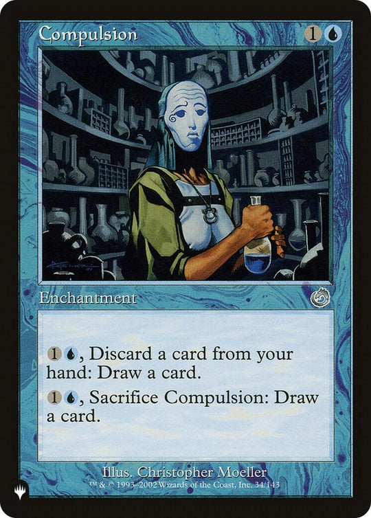 Image for Compulsion (34/143) (LIST) - Magic: The Gathering