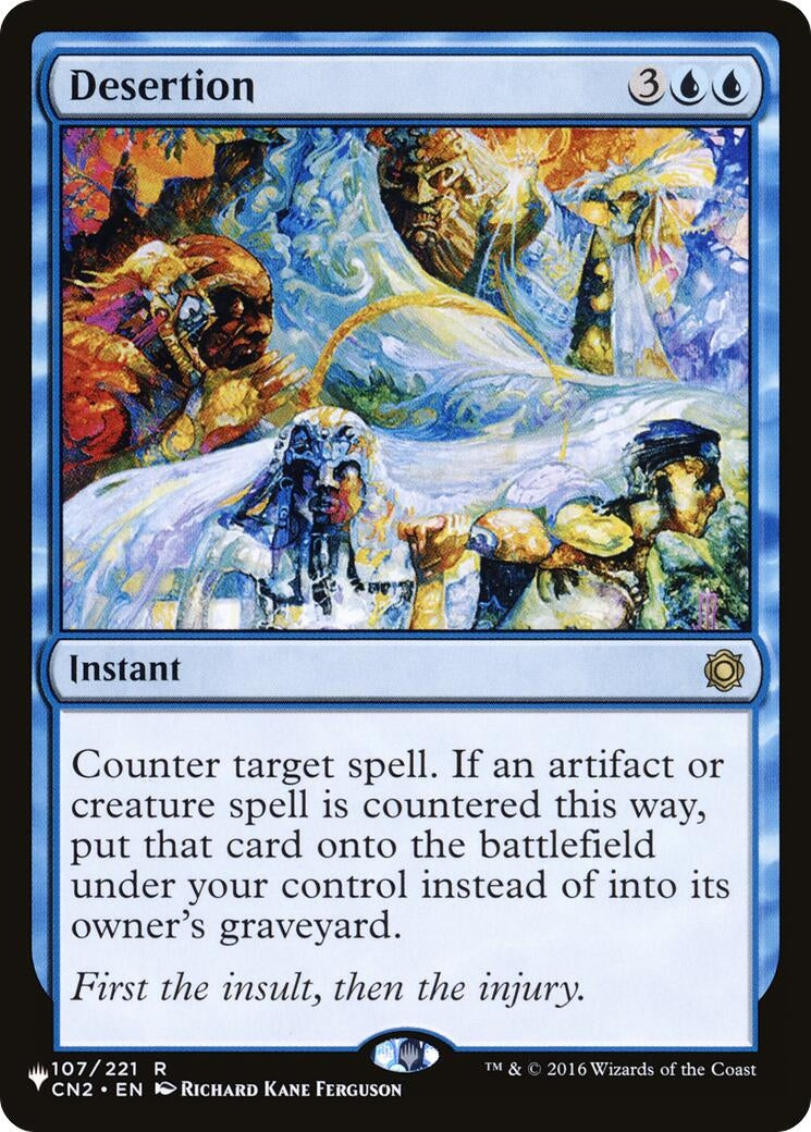 Image for Desertion (107/221) - Magic: The Gathering