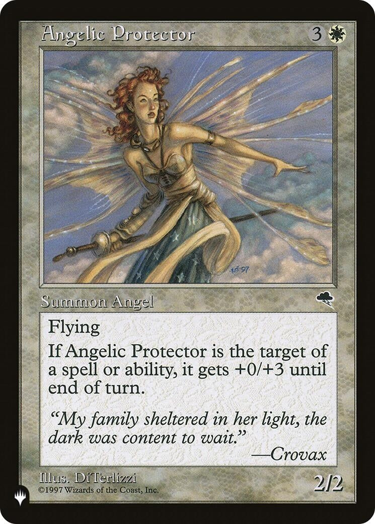 Image for Angelic Protector (LIST) - Magic: The Gathering