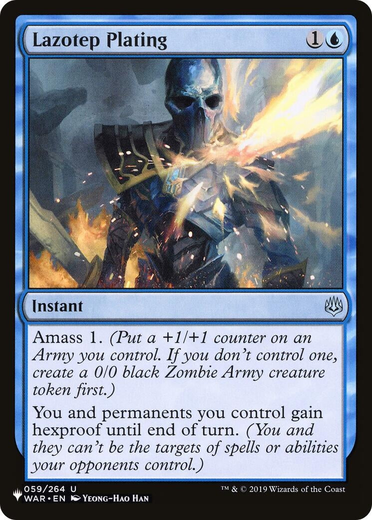 Image for Lazotep Plating (059/264) - Magic: The Gathering