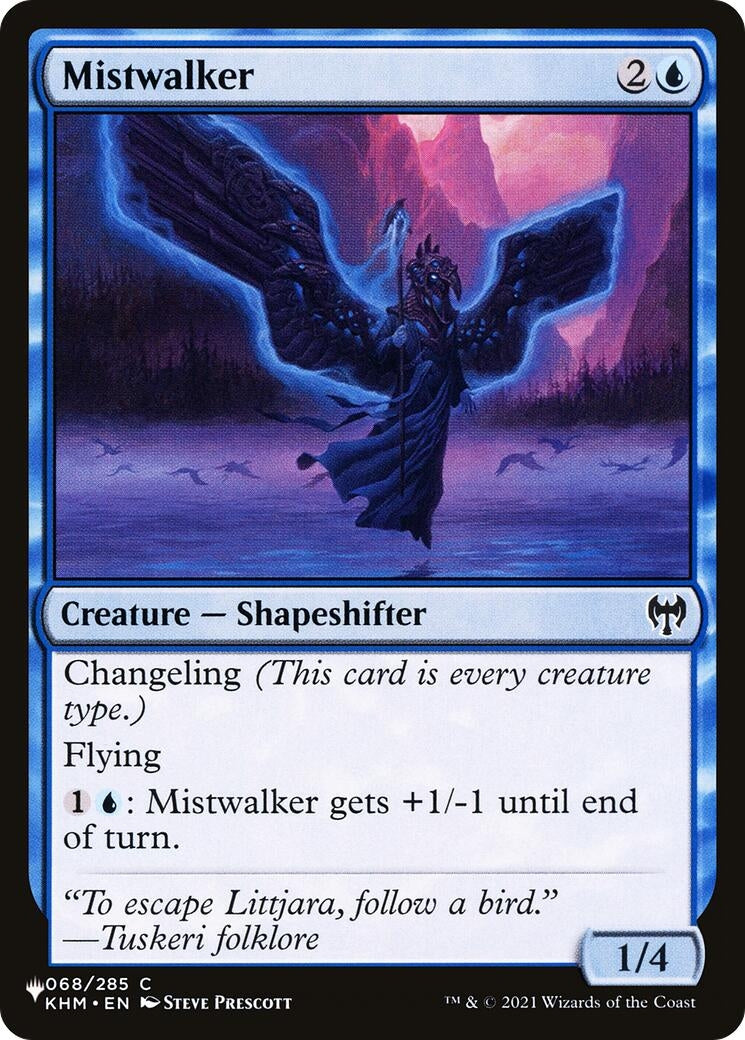 Image for Mistwalker (068/285) (LIST) - Magic: The Gathering