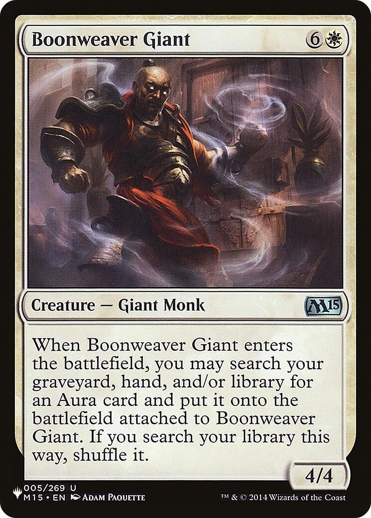 Image for Boonweaver Giant (005/269) (LIST) - Magic: The Gathering