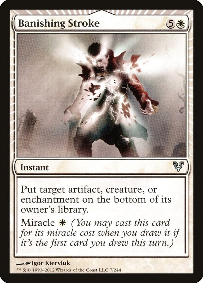 Image for Banishing Stroke (7) - Magic: The Gathering