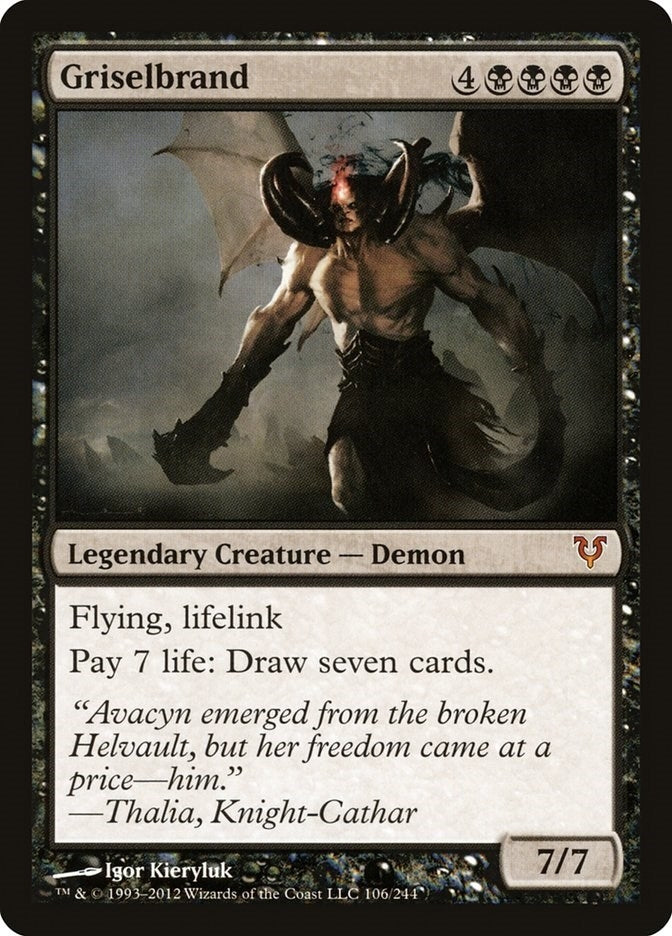 Image for Griselbrand (106) - Magic: The Gathering