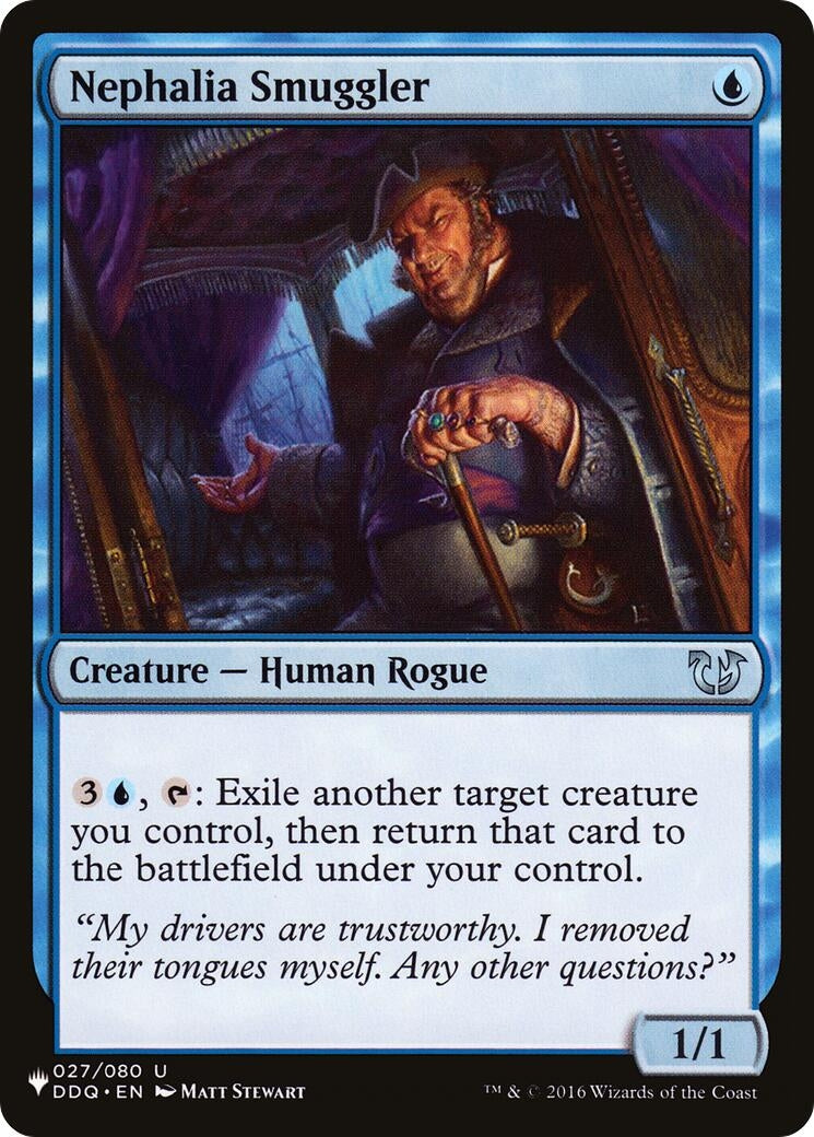 Image for Nephalia Smuggler (027/080) (LIST) - Magic: The Gathering