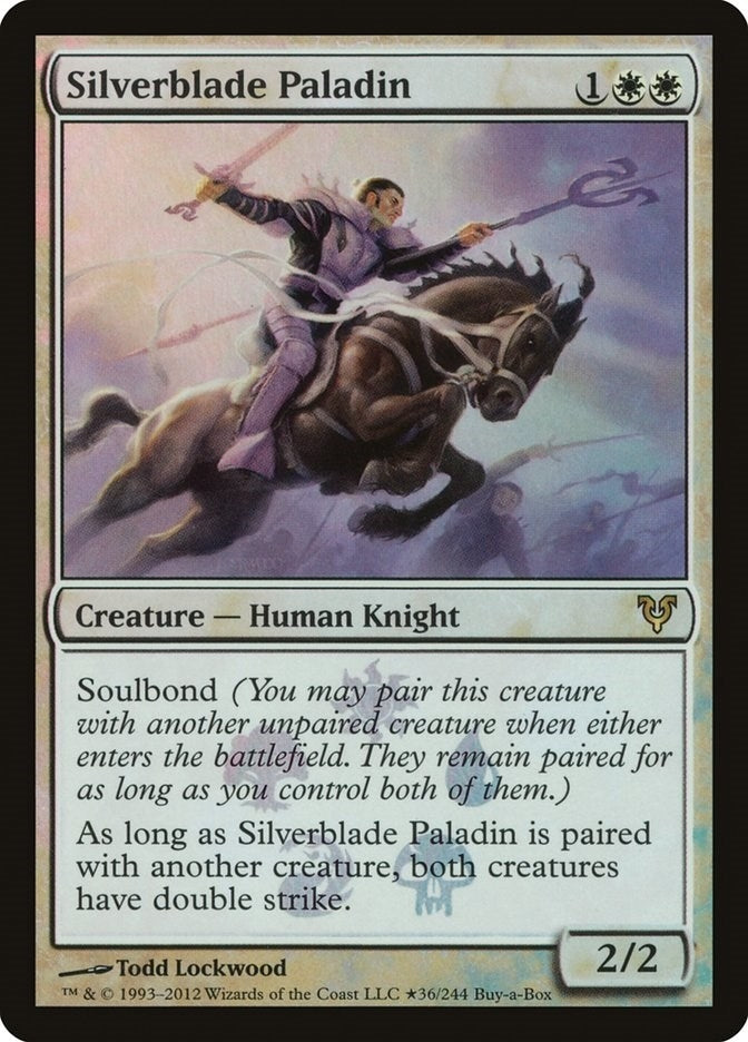 Image for Silverblade Paladin (36) (BABP) - Magic: The Gathering