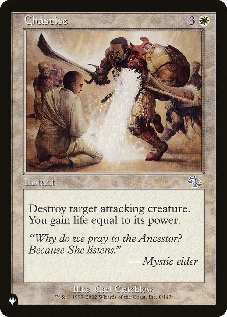 Image for Chastise (8/143) - Magic: The Gathering