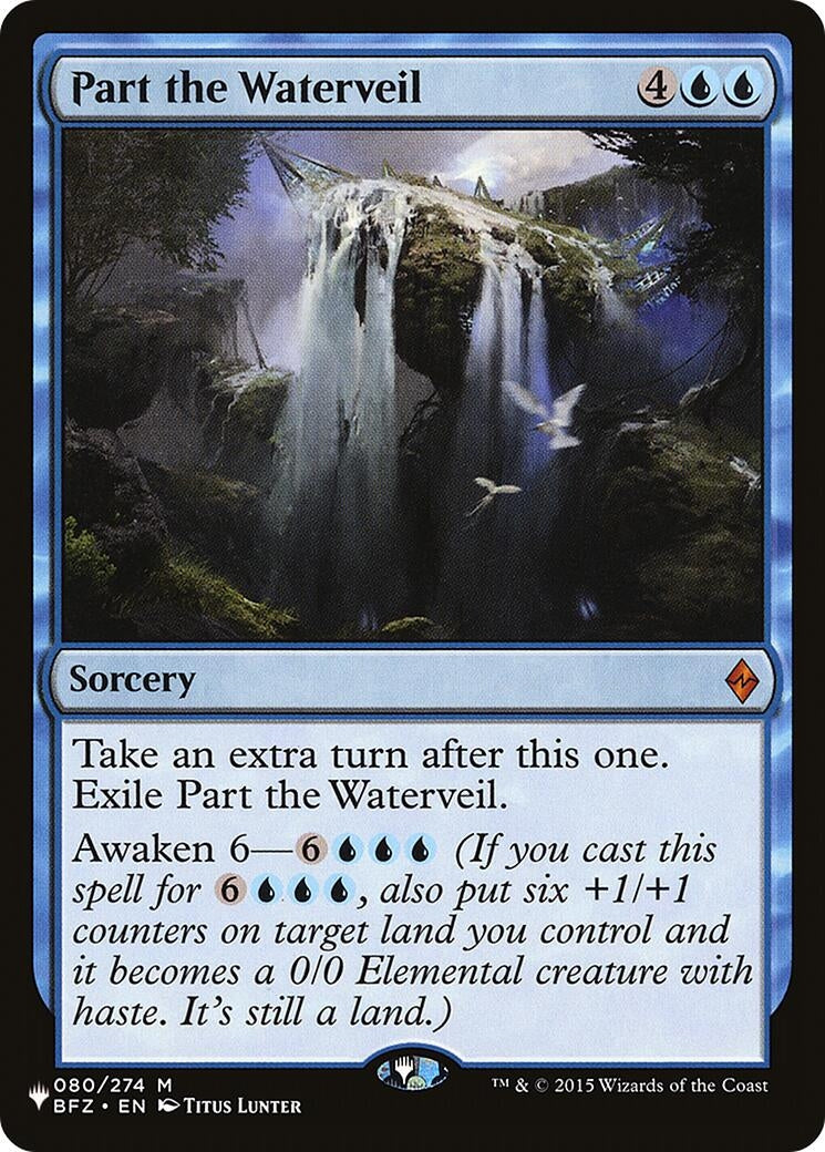 Image for Part the Waterveil (080/274) - Magic: The Gathering