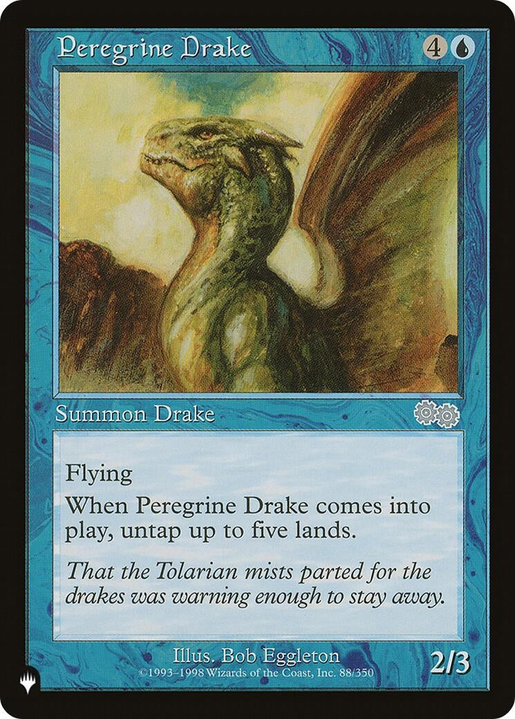 Image for Peregrine Drake (88/350) (LIST) - Magic: The Gathering