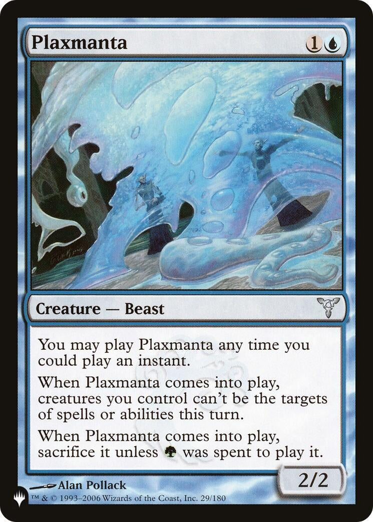 Image for Plaxmanta (29/180) (LIST) - Magic: The Gathering
