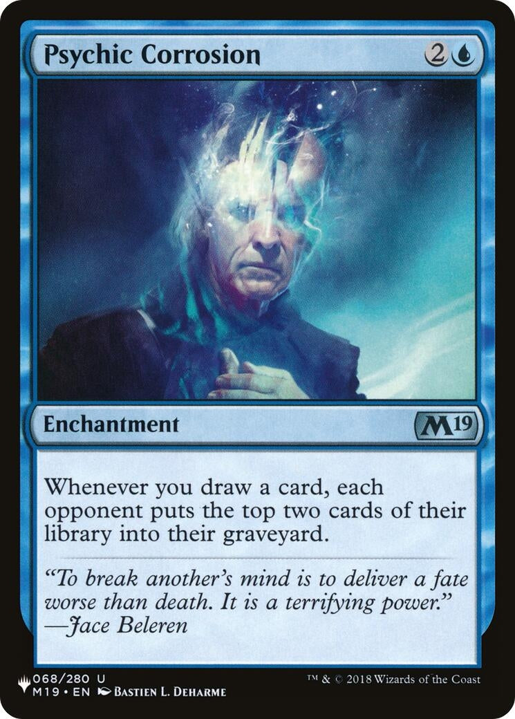 Image for Psychic Corrosion (068/280) (LIST) - Magic: The Gathering