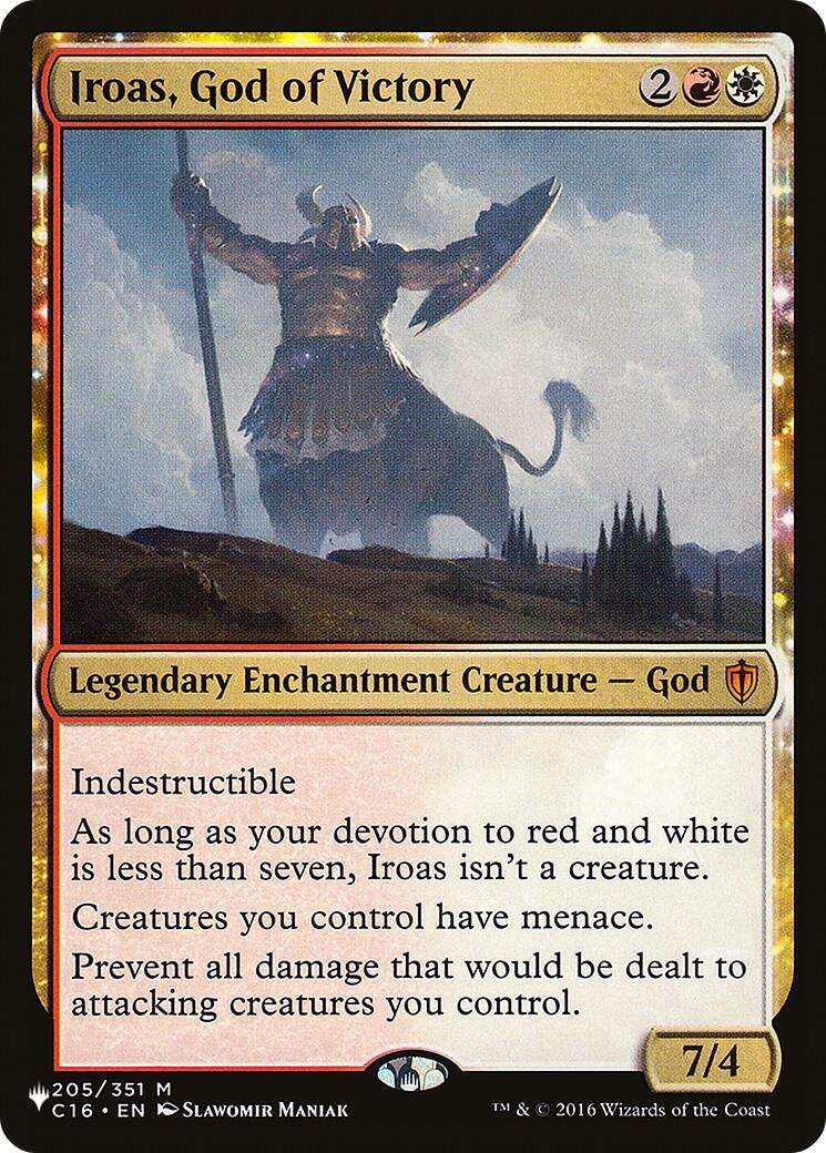 Image for Iroas, God of Victory (205/351) - Magic: The Gathering