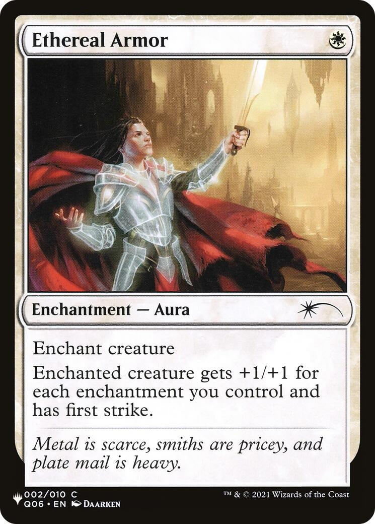 Image for Ethereal Armor (002/010) - Magic: The Gathering