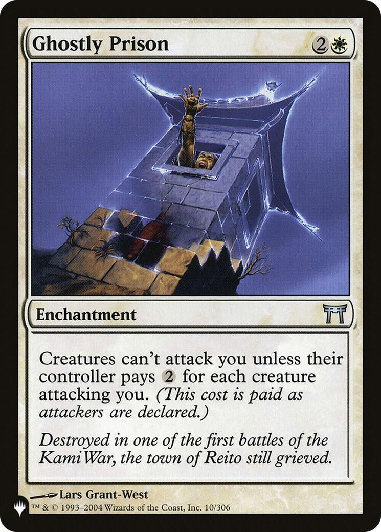 Image for Ghostly Prison (10/306) - Magic: The Gathering