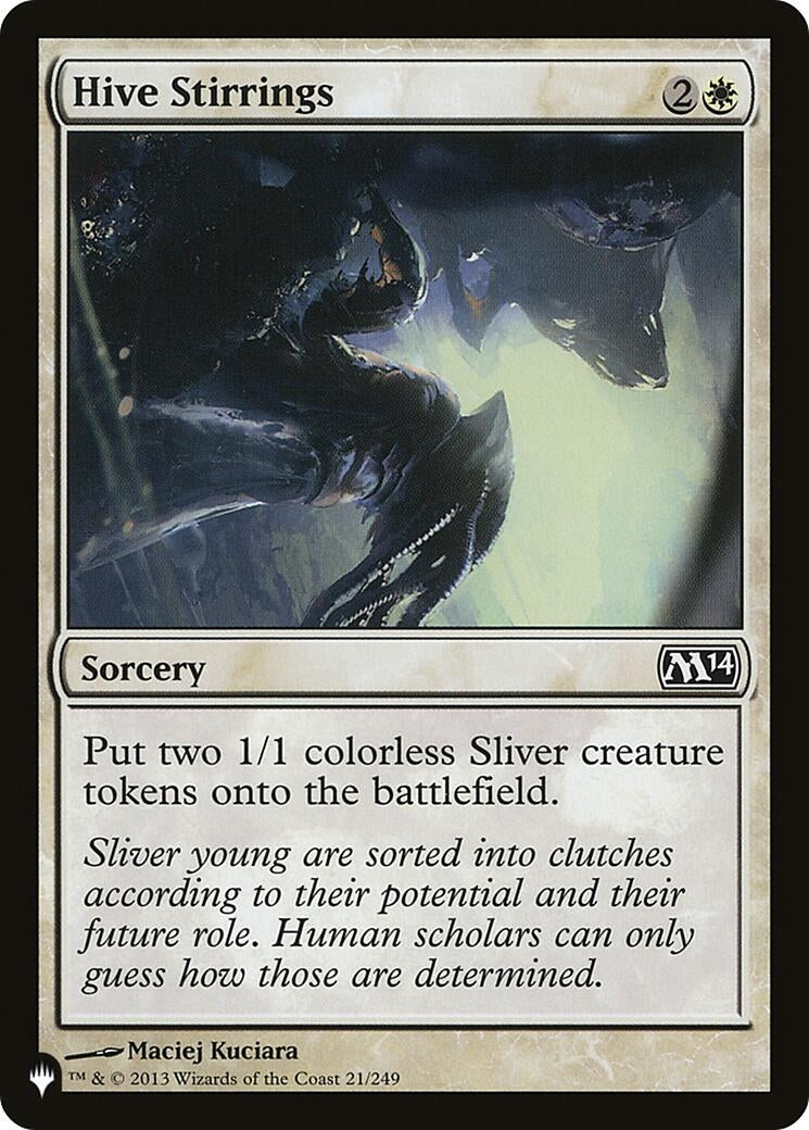 Image for Hive Stirrings (21/249) (LIST) - Magic: The Gathering