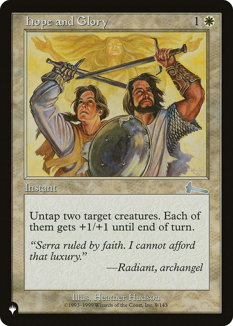 Image for Hope and Glory (9/143) - Magic: The Gathering
