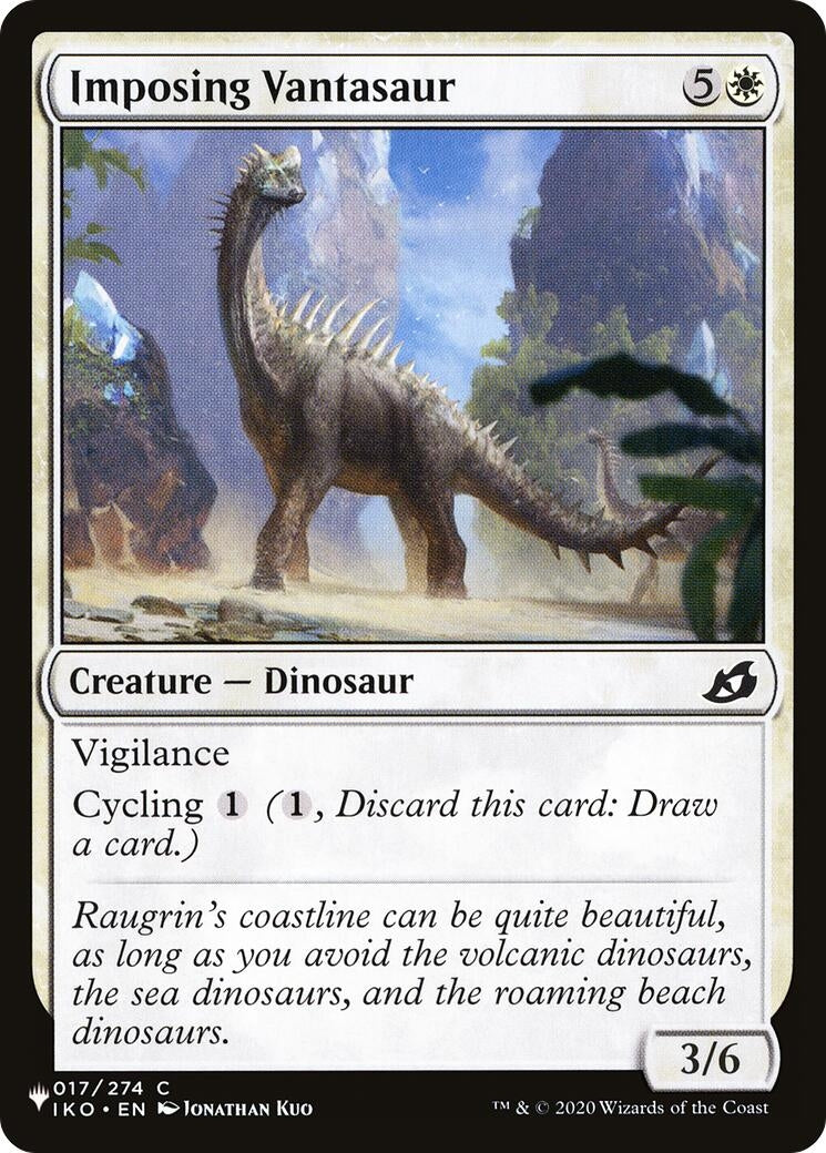 Image for Imposing Vantasaur (017/274) (LIST) - Magic: The Gathering